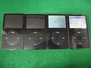 ユ■IP530　♪Apple iPod 第5世代 30GB 4台セット A1136 ジャンク