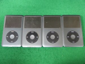 ユ■IP532　♪Apple iPod classic 160GB 4台セット Model No:A1238 ジャンク