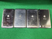 ユ■IP535　♪Apple iPod classic 160GB 4台セット Model No:A1238 ジャンク_画像4