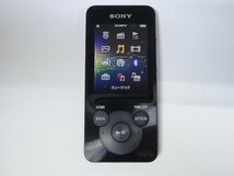 ユ■/Zこ7609　SONY ソニー WALKMAN ウォークマン NW-S14 ブラック 8GB 再生OK ジャンク 保証無_画像1