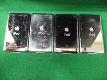 ユ■IP537　♪Apple iPod classic 160GB 4台セット Model No:A1238 ジャンク_画像4