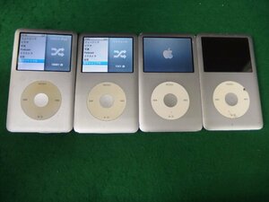 ユ■IP556　♪Apple iPod classic 120GB 4台セット Model No:A1238 ジャンク