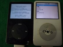 ユ■IP557　♪Apple iPod 第5世代 30GB / 60GB 4台セット A1136 ジャンク_画像2