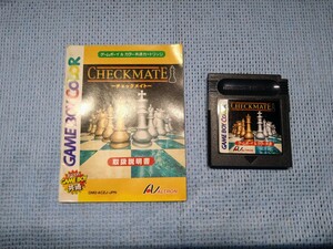 ゲームボーイカラー　チェックメイト　GBC　チェス ゲームボーイ　レア　希少