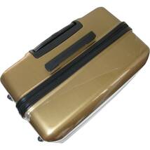 【訳アリ】【未使用】◆スーツケース 96L ゴールド 大型 軽量◆TSA ロック キャリーケース キャリーバッグ◆J2082_画像4