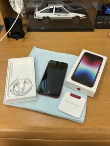 Apple iPhone SE3 128GB 超絶美品 第3世代 SIMフリーiPhone se3 iPhonese3 RED バッテリー残100%