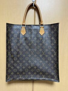 VUITTON モノグラム サックプラ バッグ ブラウン トートバッグ 