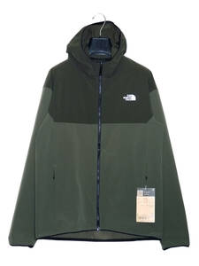 未使用 THE NORTH FACE ノースフェイス NP72381 エイペックス フレックス フーディ ジャケット パーカー M グリーン NN