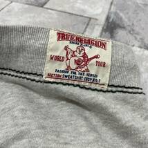 USA製 True Religion トゥルーレリジョン sweat pants スウェットパンツ フレアパンツ 刺繍ロゴ グレー サイズXL 玉FL3444_画像9