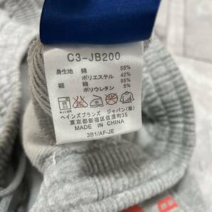 Champion チャンピオン Basketball バスケットボール sweat スウェットパンツ プリントロゴ 裾ボタン リブパンツ グレー サイズXL 玉SS1576の画像5