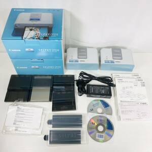 動作未確認ジャンク 通電OK Canon SELPHY Compact Photo Printer コンパクトフォトプリンター CP510 2台セット ACアダプターは1つです