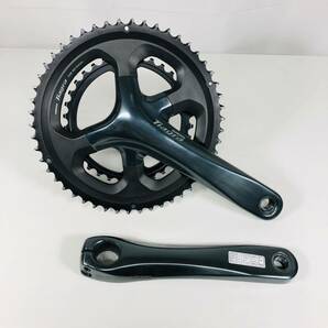 中古 自転車ジャンクパーツ SHIMANO（シマノ）Tiagra 10S 50-34MK FC-4700/4703 クランク長170 フロントチェーンホイールの画像1