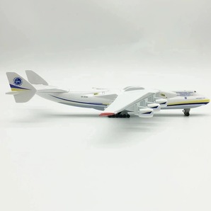 航空機 合金 模型 1/400スケール アントノフ 225 ANTONOV 225 AN-225 ソビエト ムリーヤ コレクション 飛行機 約20cm プレート付き 662の画像4