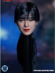 Art hand Auction 액션 피규어 1/6 교환 가능 헤드 범용 맞춤형 여성 긴 매듭 아시아 쿨 PVC 얼굴 미니어처 12 인치 492, 인형, 캐릭터 인형, 맞춤 인형, 다른 사람