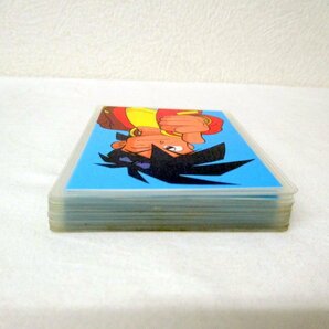 デッドストック 90年代 当時物 絶版 絶対無敵 ライジンオー キャラクター ラミネートカード 18枚セットの画像7