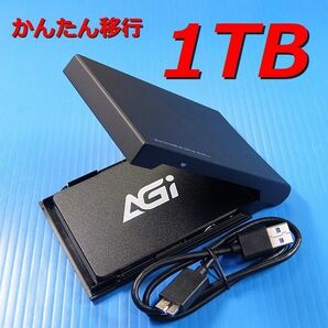【SSD 1TB かんたん移行キット】AGI AI238 AGI1K0GIMAI238