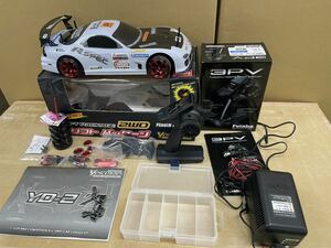 即決送料無料。ヨコモ フルセット ラジコン ドリフトパッケージYD-2Zフタバ3pv即走行可能FD-RX7タミヤサンワフタバRDX