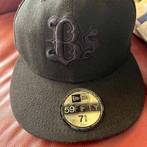 オリックスバファローズ newera キャップ orix buffaloes 7 5/8 ブラック