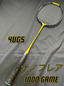 ジャンク品　ヨネックス　ナノフレア1000ゲーム　4UG5 