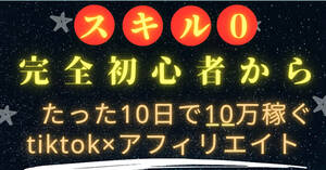 たった10日で10万円稼いだTiktok×アダルトアフィリエイトコンテンツ戦略！Tiktokで稼ぐ方法をお話しします