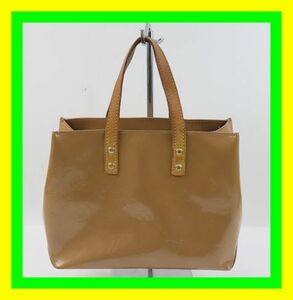 ★1円スタート 売り切り★LOUIS VUITTON/ルイ ヴィトン★リード PM★ヴェルニ★M91334★ノワゼット/ベージュ ブラウン★ハンドバッグ★B＋