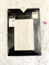 新品♪LANVIN ワンポイントとマチ付き ストッキング パンスト パンティストッキング つま先補強 ♪*。_画像1