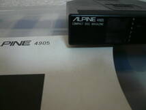 ALPINE アルパイン 4905 CDチェンジャー ６枚用 マガジン　ケース　セット　　　　　　　　　　　　　当時物希少素人長期保管品_画像6
