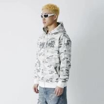 【SUPPLIER】Cloud Camo Zip Hoodie サプライヤー クラウド ジップ パーカー スウェットパーカー フーディー M_画像1