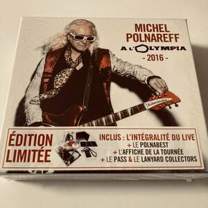 ミッシェル・ポルナレフ　Michel Polnareff / A L'Olympia 2016 未開封品★フランス盤 限定BOX