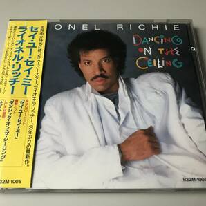 LIONEL RICHIE ライオネル・リッチー/DANCING ON THE CEILING【帯付】の画像1