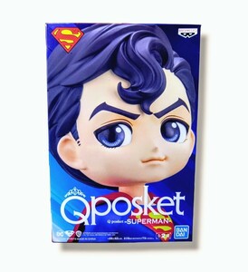 【新品未開封】Qposket -SUPERMAN-　Aver. キューポスケット フィギュア スーパーマン 【Aカラー】クラーク ケント カマエル