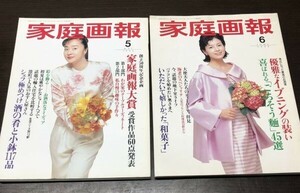 送料込 家庭画報 1996 平成8年 5月 6月号 セット まとめ 世界文化社 浅野ゆう子 沢口靖子 家庭画報大賞 肴と小鉢 ごちそう麺 和菓子(Y49