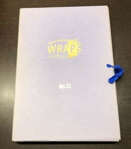 送料込! WRAPS European Wrapping Paper Collection ヨーロピアン ラッピング ペーパー コレクション NO 12 大型本 カタログ 見本 (BOX)
