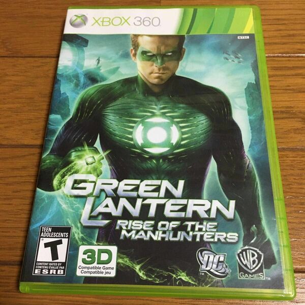 XBOX360 Green Lantern Rise of the Manhunters 北米版 グリーンランタン 海外版　