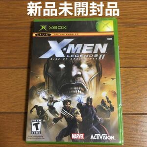 【新品 未開封】 初代 XBOX / Xmen Legends 2 Rise of Apocalypse 北米版　Xーmen 