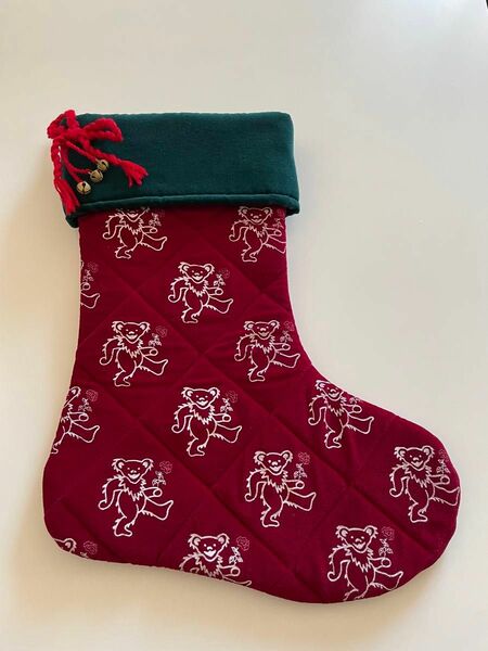 Grateful Dead グレイトフ・ルデッド デッドベア クリスマス 靴下 ソックス Xmas Stocking