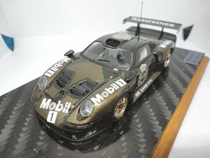 REACTファクトリー完成品　ポルシェ911GT1　TEST仕様　1/43