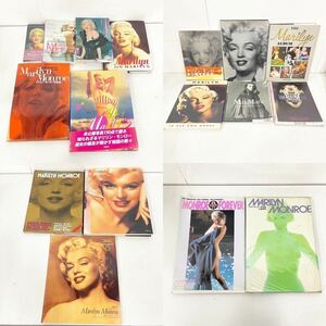 当時物 未検品/現状品 マリリンモンロー 写真集など まとめ売り MARILYN MONROE ポルノフィルム 立風書房 FLIX未公開写真など【NK5508】