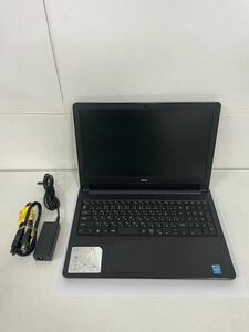 DELL ノートPC CPU:Celeron 3205U 1.50GHZ RAM:4.00GB TTYFJA00 初期化済み バッテリージャンク【NK5599】