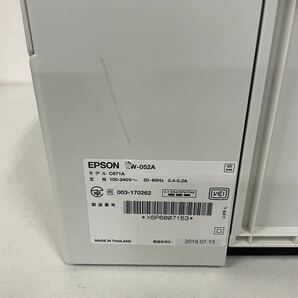 EPSON EW-052A エプソン カラープリンター コピー機 インクジェット複合機 現状品【NK5670】の画像5