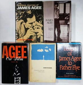 r0328-4.ジェームズ・エイジー 書籍まとめ/洋書/JAMES AGEE/近代アメリカ文学/モダニズム/小説/文芸評論/批評/戯曲/詩/書簡/手紙