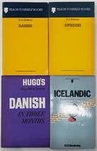 r0329-6.北欧 言語学 辞書まとめ/洋書/辞典/dictionary/スウェーデン語/デンマーク語/アイスランド語/_画像1