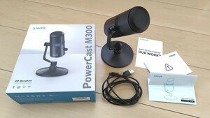 Anker PowerCast M300 コンデンサーマイク　中古　動作確認済み