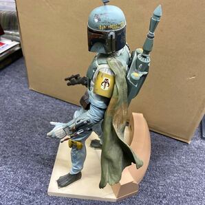 03180 フィギュア ARTFX ボバ・フェット 「スター・ウォーズ」 1/7ソフトビニール製塗装済み組立てキット 現状ジャンク品の画像5