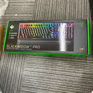 03215 新品未使用　Razer ゲーミングキーボード BlackWidow V3 Pro Green Switch 日本語キー配置仕様 