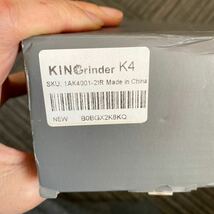 03216 新品未使用　KINGrinder K4 手挽きコーヒーミル 外部調整式 240段階粒度調節 均一性に優れるコニカル式金属刃 最大容量35g_画像8