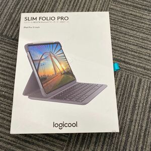 03386 未使用ロジクール　SLIM FOLIO PRO ik1174 キーボード一体型ケース