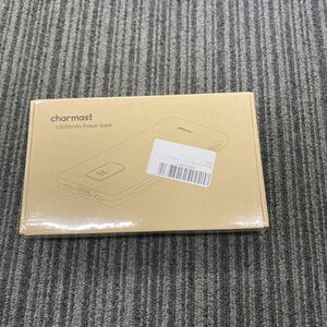 03479 新品未使用　Charmast モバイルバッテリー 大容量 10000mAh 薄型 軽量 携帯充電器　ブラック