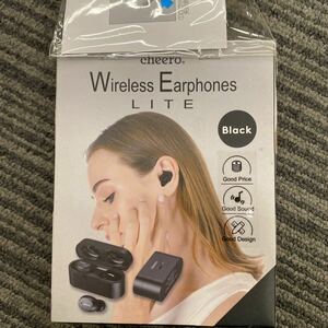 03496 未使用cheero Wireless Earphones LITE フルワイヤレスイヤホン スマホスタンド Bluetooth