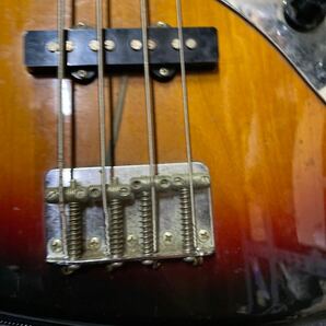 03605 Fender JAPAN/フェンダージャパンJAZZ BASS ジャズベース ソフトケース付き 現状品 動作未確認の画像3